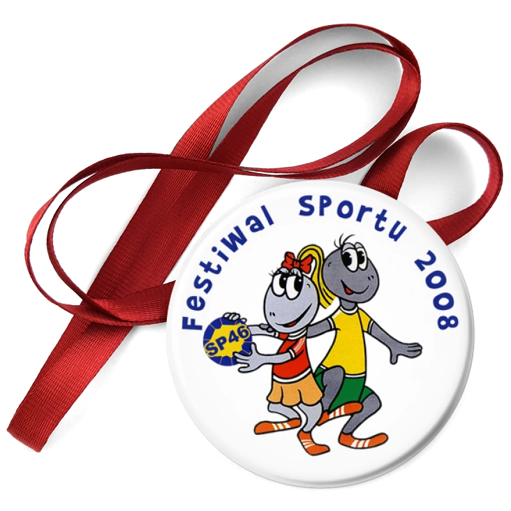 przypinka medal Festiwal Sportu SP 46