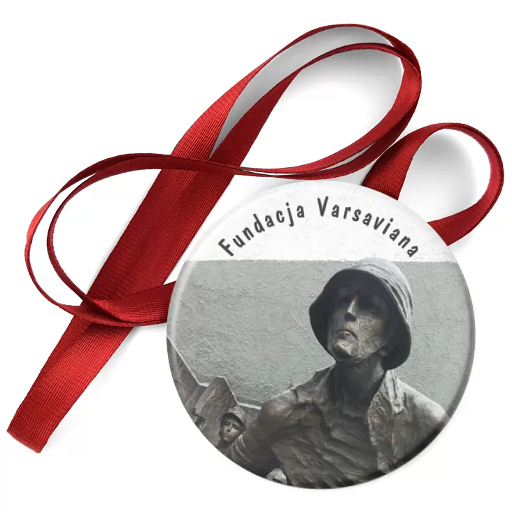 przypinka medal Fundacja Varsaviana