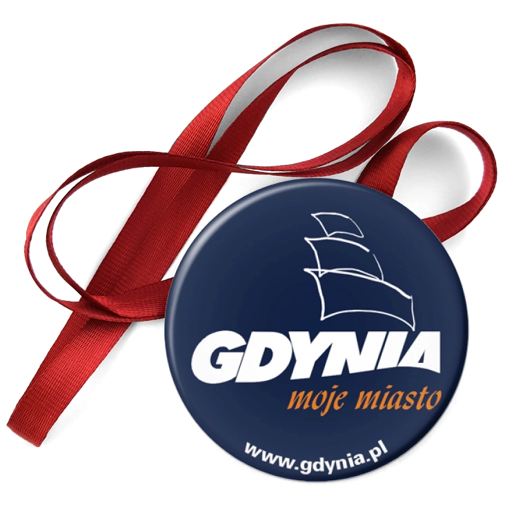 przypinka medal Gdynia moje miasto_2