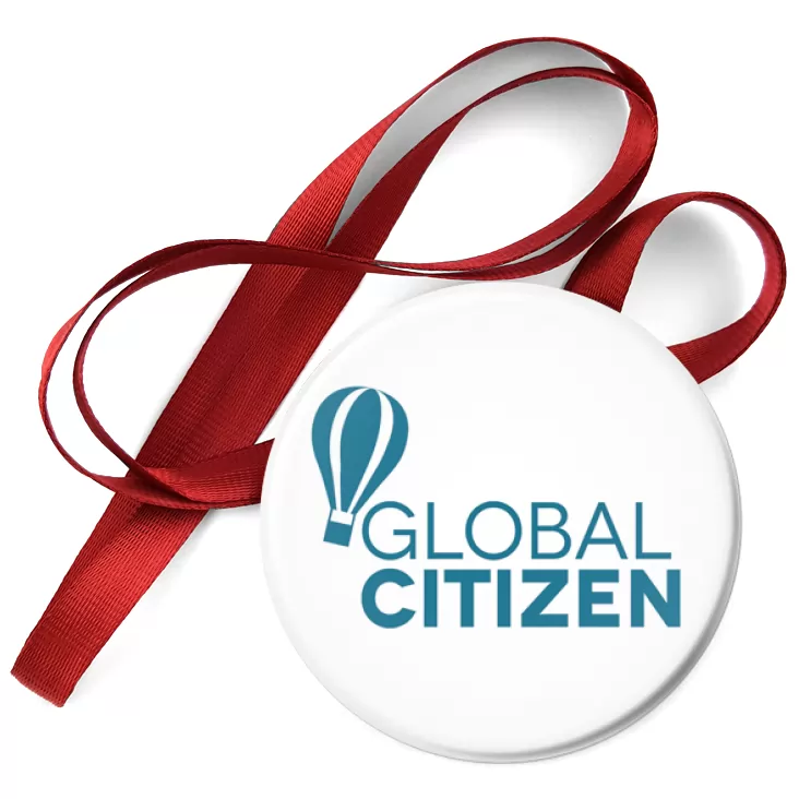 przypinka medal Global Citizen
