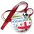 Przypinka medal Gra Miejska - Poznań 2012 - Gruzja