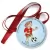 Przypinka medal I Powiatowy Turniej Halowej Piłki Nożnej Dziewcząt