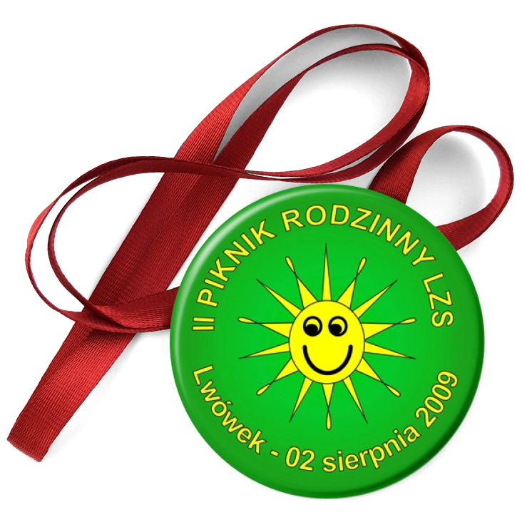 przypinka medal II Piknik Rodzinny LZS