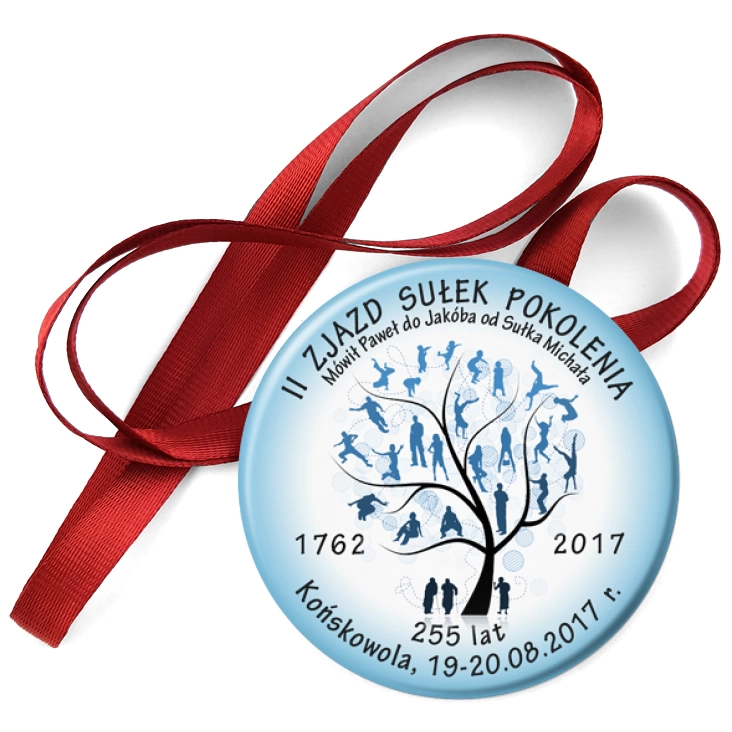 przypinka medal II ZJAZD Końskowola
