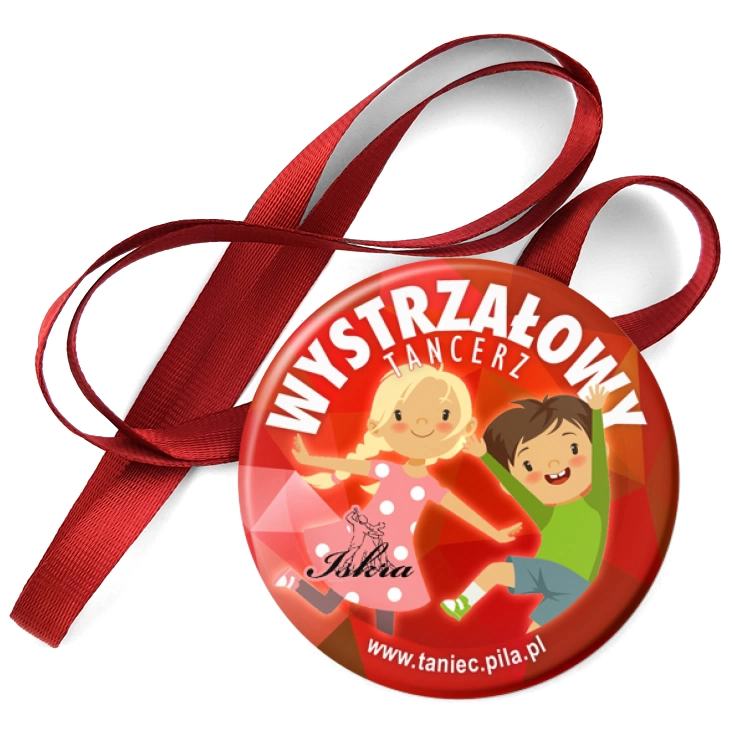 przypinka medal Iskra - Wystrzałowy Tancerz