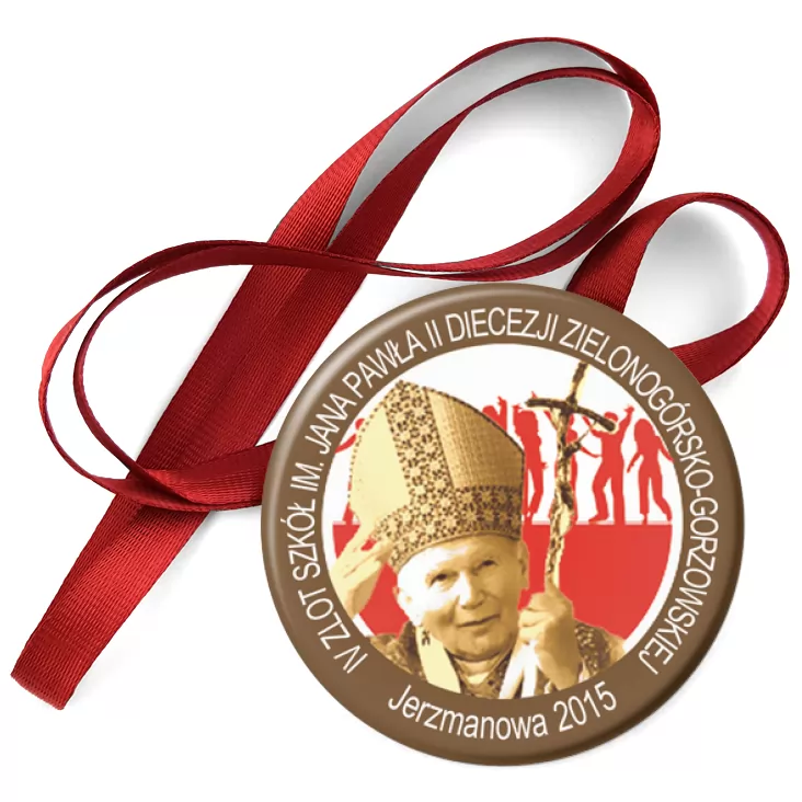 przypinka medal Jerzmanowa 2015