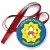 Przypinka medal Jesienna zadyma