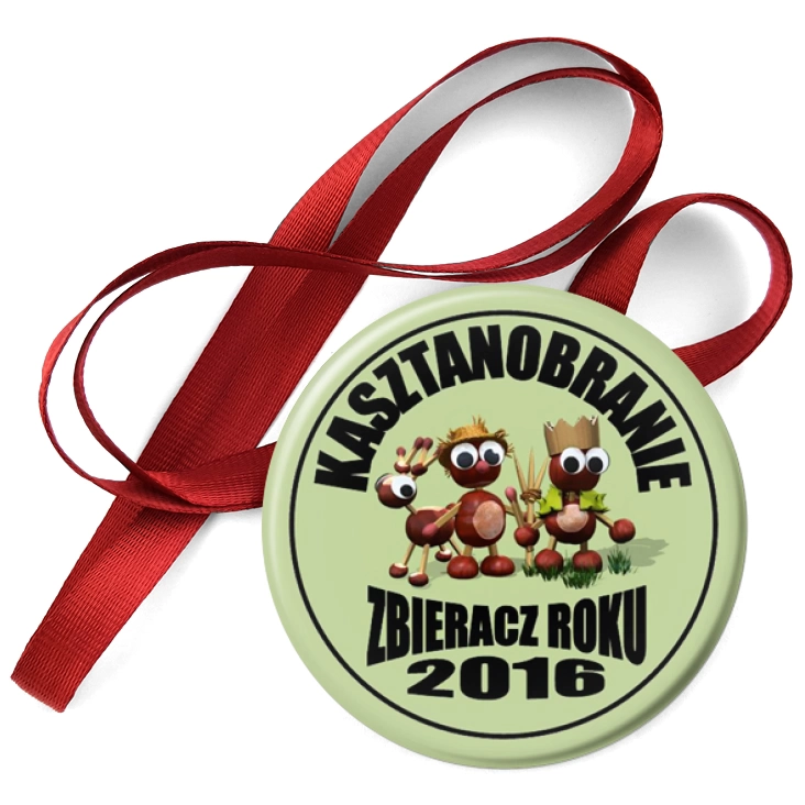 przypinka medal Kasztanobranie 2016