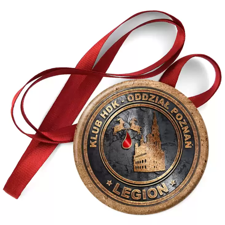 przypinka medal Klub HDK Poznań