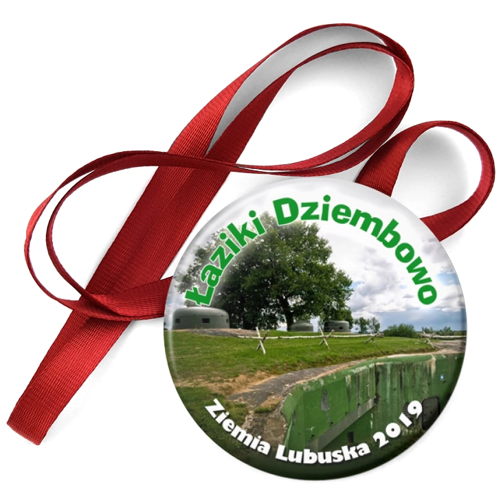 przypinka medal Łaziki Dziembowo