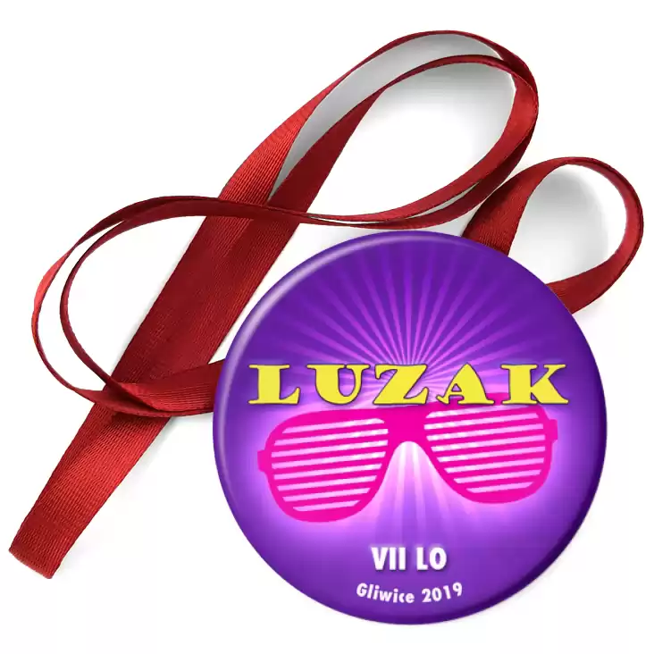 przypinka medal Luzak