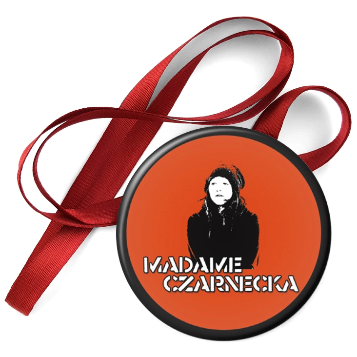 przypinka medal Madame Czarnecka