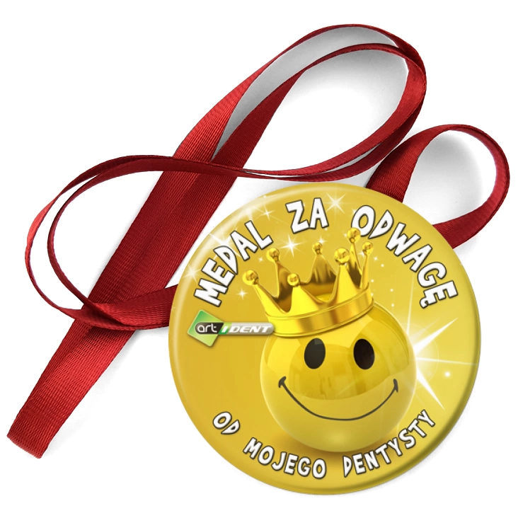 przypinka medal Medal za odwagę