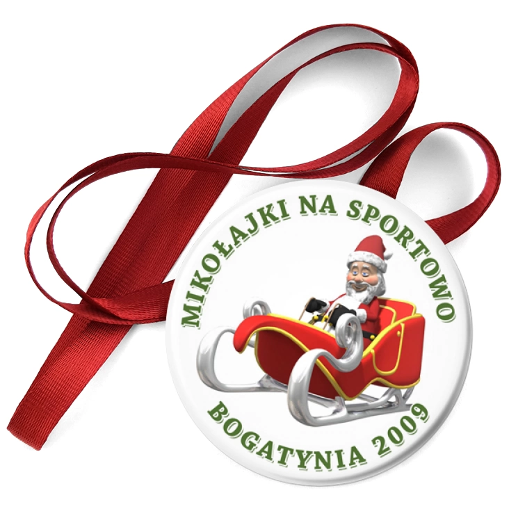 przypinka medal Mikołajki Bogatynia D