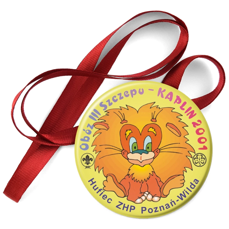 przypinka medal Obóz III Szczepu - Kaplin