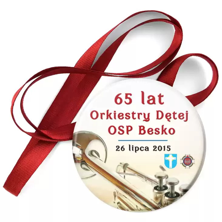 przypinka medal OSP Besko