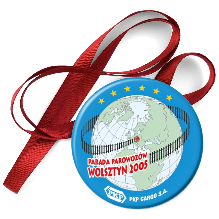 przypinka medal Parada Parowozów - Wolsztyn 2005