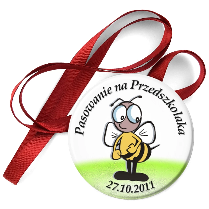 przypinka medal Pasowanie na przedszkolaka