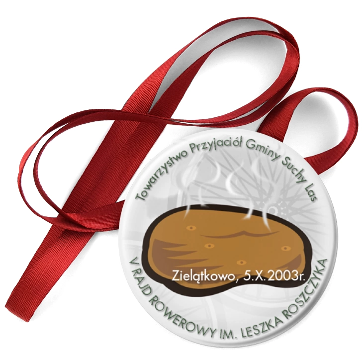 przypinka medal Pieczona Pyra 2003