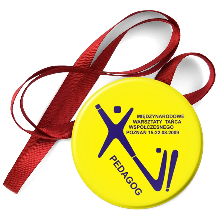 przypinka medal Polski Teatr Tańca Pedagog