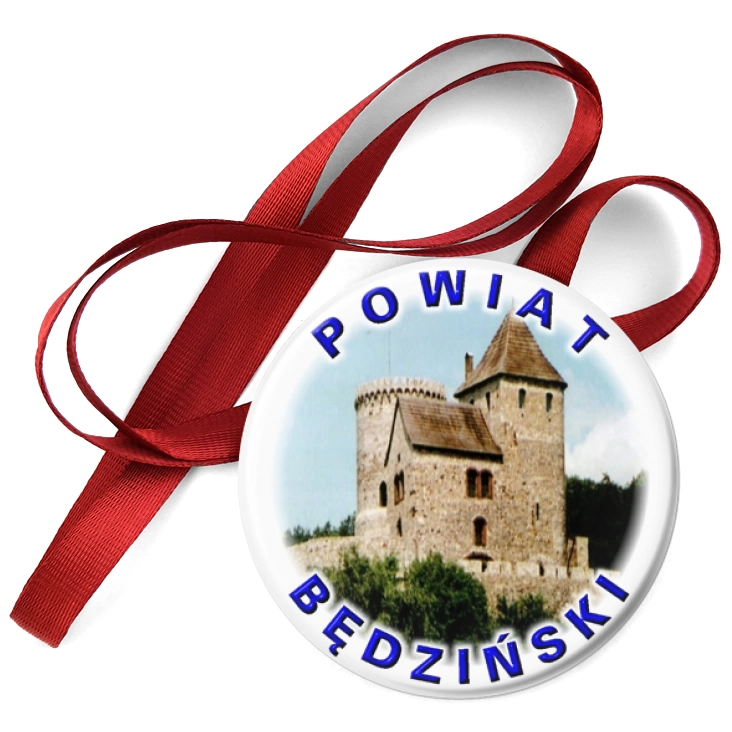 przypinka medal Powiat Będziński