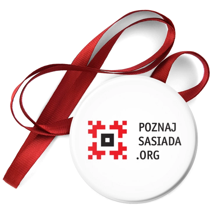 przypinka medal Poznaj sąsiada