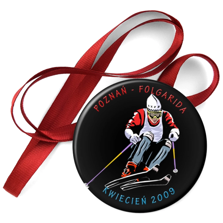 przypinka medal Poznań Folgarida 2009