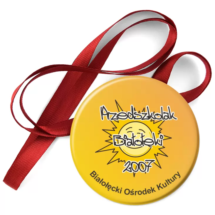 przypinka medal Przedszkolak Białołeki 2007