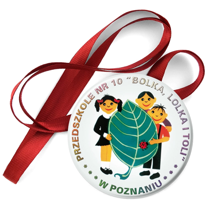 przypinka medal Przedszkole nr 10