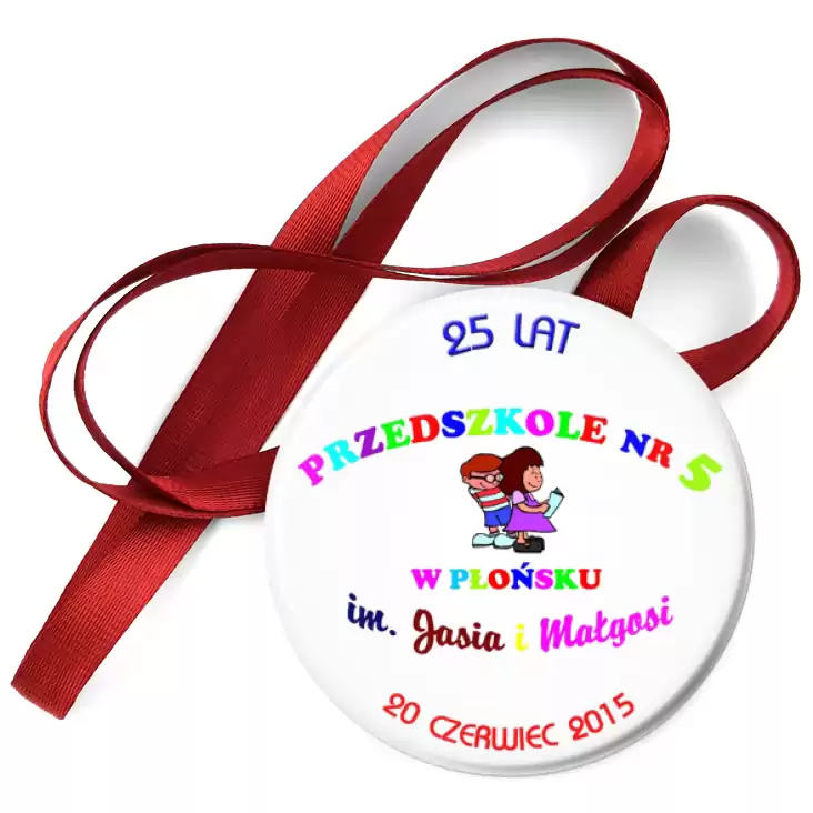 przypinka medal Przedszkole nr 5 w Płońsku