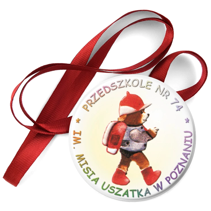 przypinka medal Przedszkole nr 74