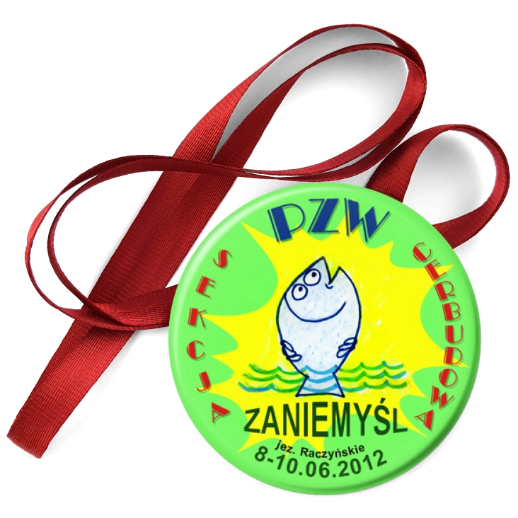 przypinka medal PZW Sekcja Cerbudowa