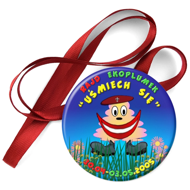 przypinka medal Rajd Ekoplumek