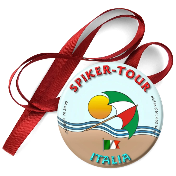 przypinka medal Spiker-Tour Italia