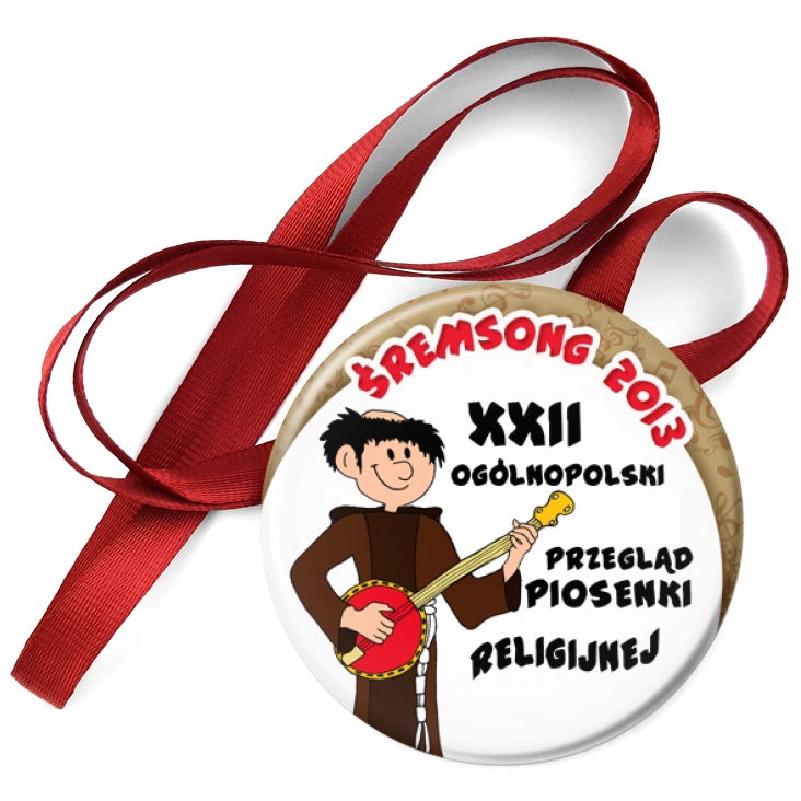 przypinka medal Śremsong 2013