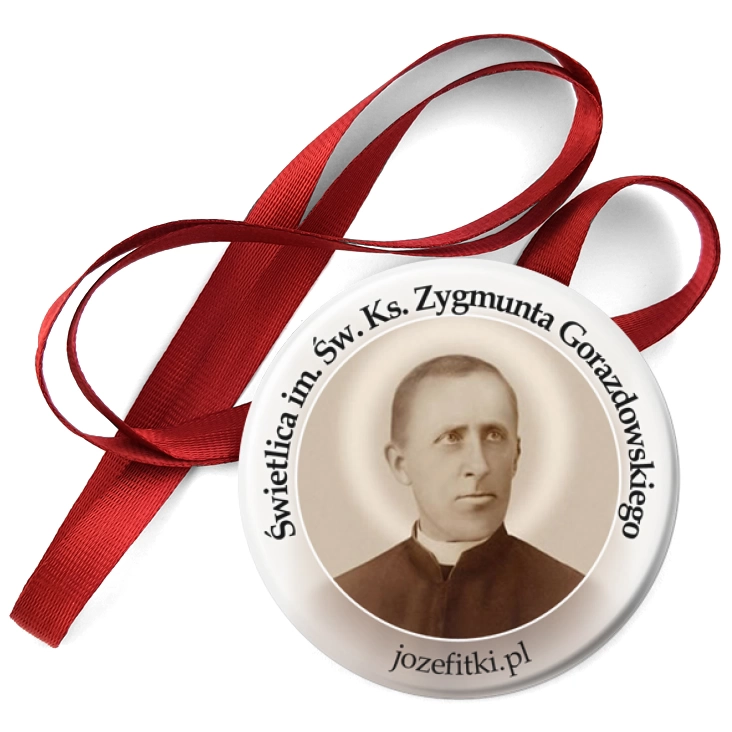 przypinka medal Świetlica im. Św. Ks. Zygmunta Gorazdowskiego