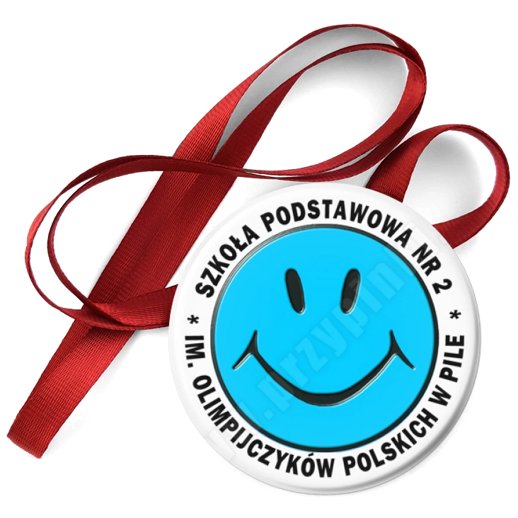 przypinka medal Szkoła Podstawowa nr 2 w Pile