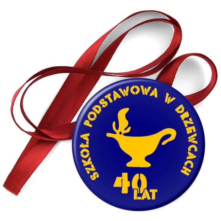 przypinka medal Szkoła Podstawowa w Drzewcach