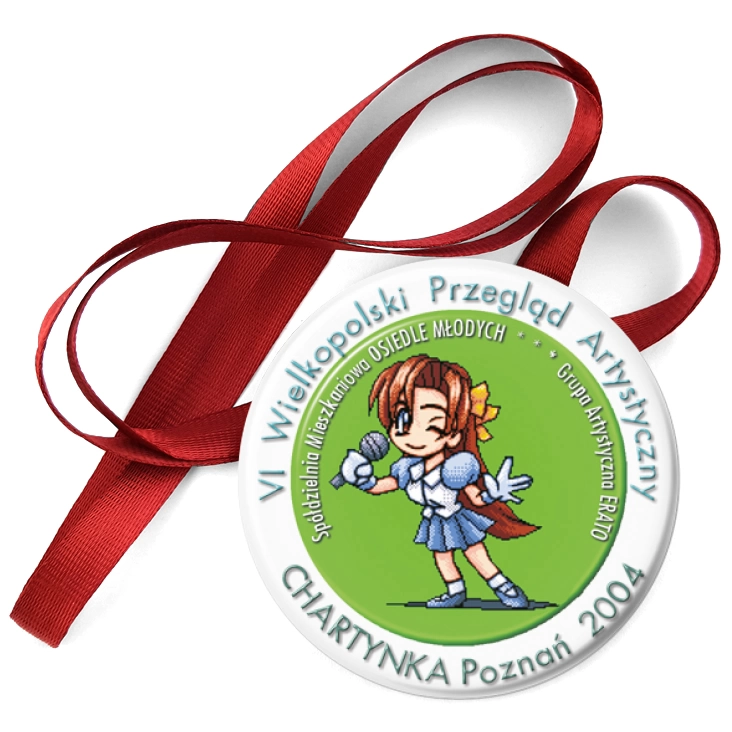 przypinka medal VI Wielkopolski Przegląd Artystyczny