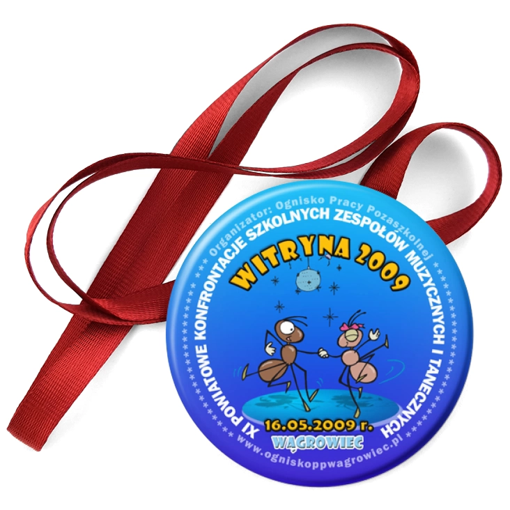 przypinka medal Witryna 2009