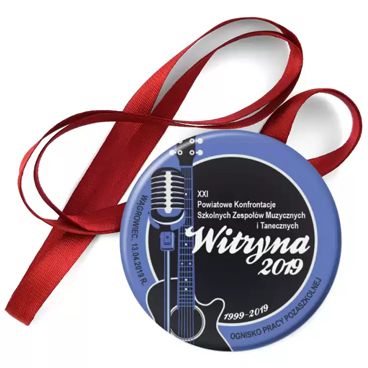 przypinka medal Witryna 2019