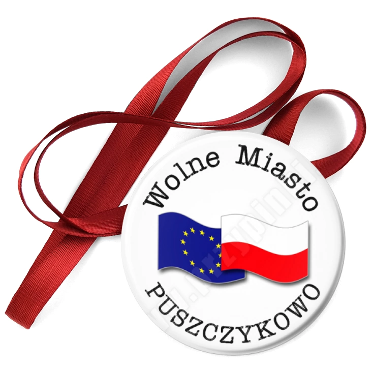przypinka medal Wolne Miasto