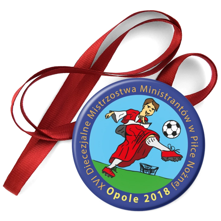 przypinka medal XVI Diecezjalne Mistrzostwa Ministrantów