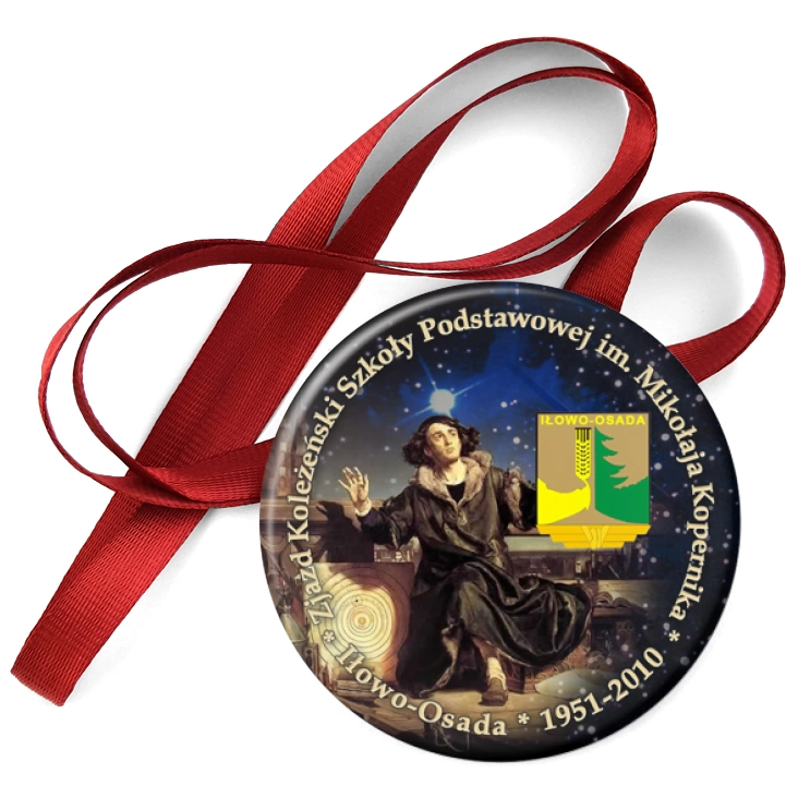 przypinka medal Zjazd Koleżeński SP Iłowo-Osada 2010