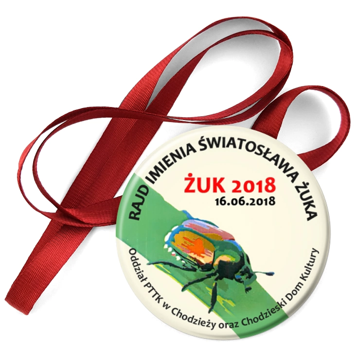 przypinka medal Żuk 2018