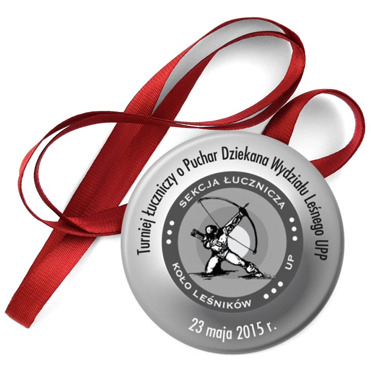 przypinka medal Turniej Łuczniczy 2015