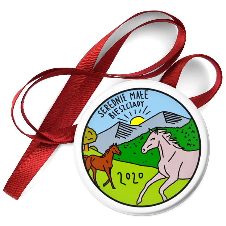 przypinka medal Serednie Małe