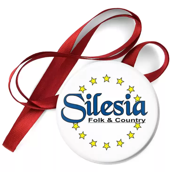 przypinka medal Silesia - Folk & Country