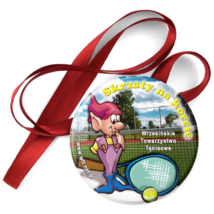 przypinka medal Skrzaty na korcie