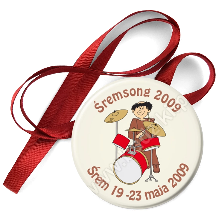 przypinka medal Śremsong 2009